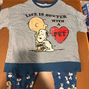 Peanuts Pajama Set